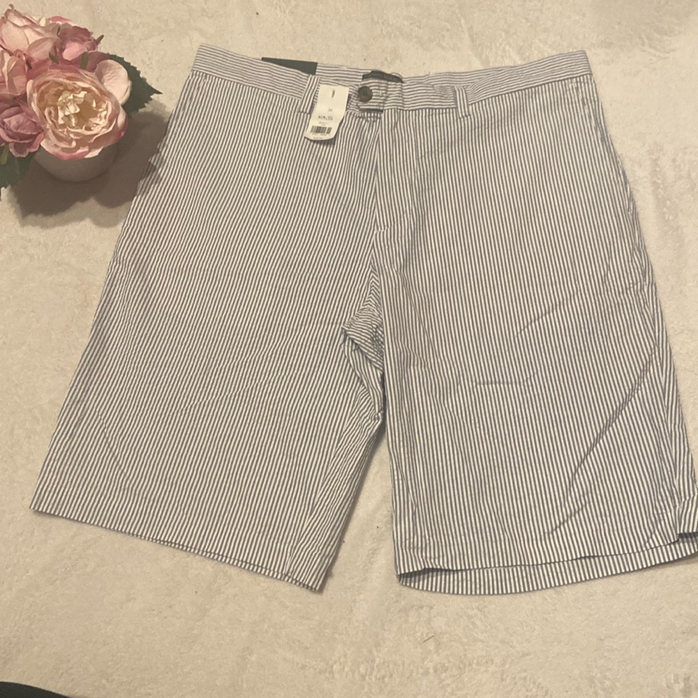 BANANA REPUBLIC NWT Size 34 Emerson Short 11” Inseam 100% Cotton